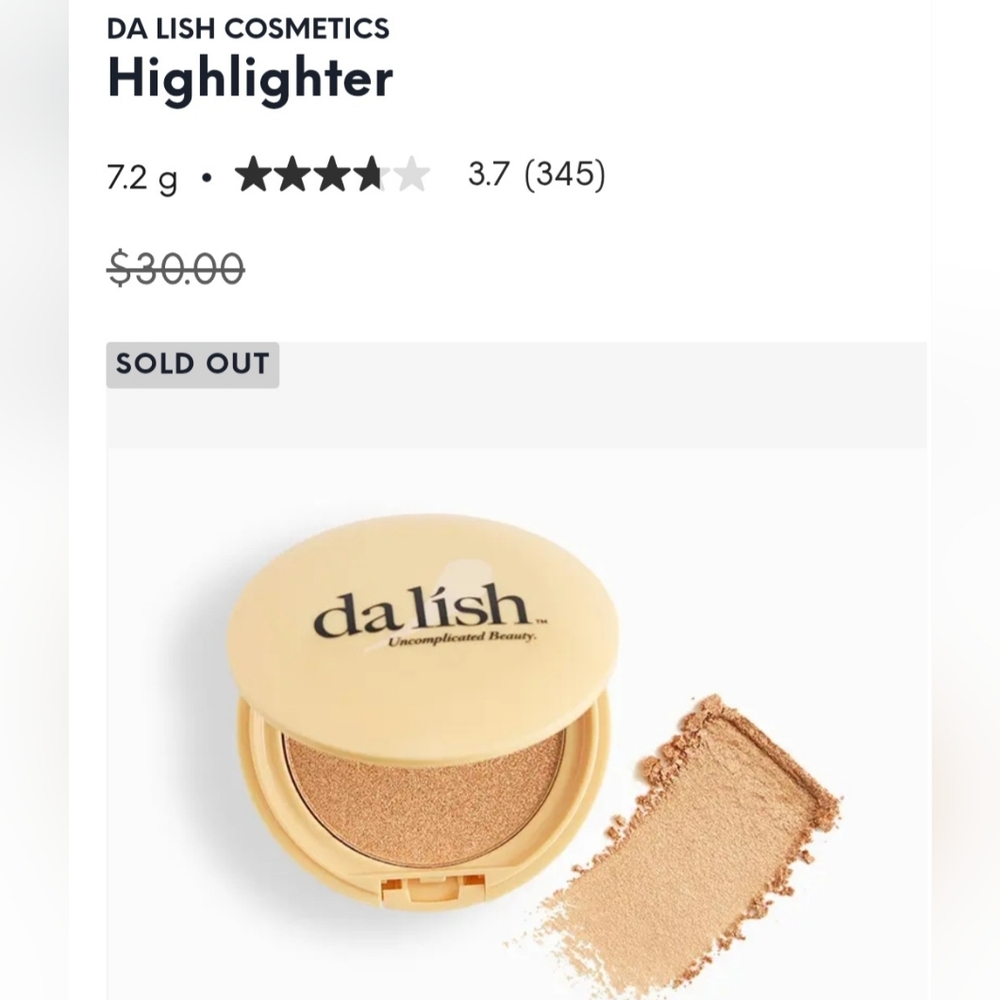 DA LISH COSMETICS Highlighter